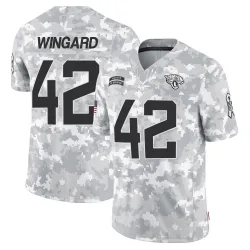 Men's Andrew Wingard Jacksonville Jaguars No.42 Limited 2024 Salute to Service Jersey - Arctic Camo