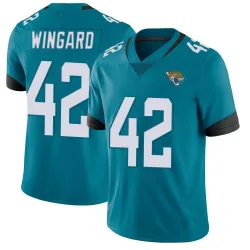 Men's Andrew Wingard Jacksonville Jaguars No.42 Limited Vapor Untouchable Jersey - Teal