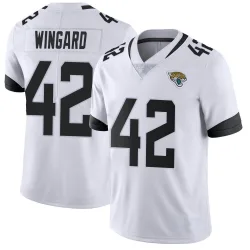 Men's Andrew Wingard Jacksonville Jaguars No.42 Limited Vapor Untouchable Jersey - White