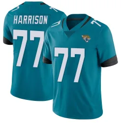Men's Anton Harrison Jacksonville Jaguars No.77 Limited Vapor Untouchable Jersey - Teal