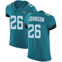 Men's Antonio Johnson Jacksonville Jaguars No.26 Elite Vapor Untouchable Alternate Jersey - Teal