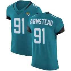 Men's Arik Armstead Jacksonville Jaguars No.91 Elite Vapor Untouchable Alternate Jersey - Teal