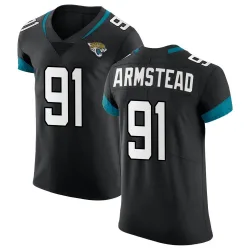 Men's Arik Armstead Jacksonville Jaguars No.91 Elite Vapor Untouchable Jersey - Black
