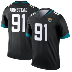 Men's Arik Armstead Jacksonville Jaguars No.91 Legend Jersey - Black