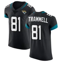 Men's Austin Trammell Jacksonville Jaguars No.81 Elite Vapor Untouchable Jersey - Black