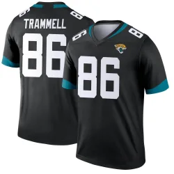 Men's Austin Trammell Jacksonville Jaguars No.86 Legend Jersey - Black