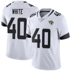 Men's Aydan White Jacksonville Jaguars No.40 Limited Vapor Untouchable Jersey - White