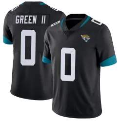 Men's BJ Green II Jacksonville Jaguars No.0 Limited Vapor Untouchable Jersey - Black