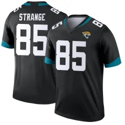 Men's Brenton Strange Jacksonville Jaguars No.85 Legend Jersey - Black