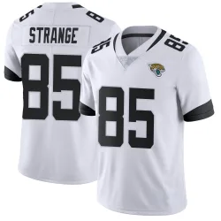 Men's Brenton Strange Jacksonville Jaguars No.85 Limited Vapor Untouchable Jersey - White