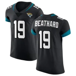 Men's C.J. Beathard Jacksonville Jaguars No.19 Elite Vapor Untouchable Jersey - Black