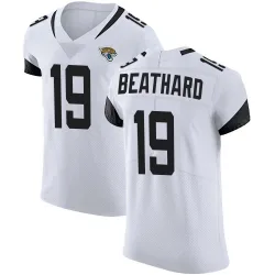 Men's C.J. Beathard Jacksonville Jaguars No.19 Elite Vapor Untouchable Road Jersey - White