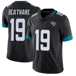 Men's C.J. Beathard Jacksonville Jaguars No.19 Limited Vapor Untouchable Jersey - Black