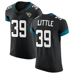 Men's Cam Little Jacksonville Jaguars No.39 Elite Vapor Untouchable Jersey - Black