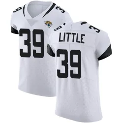 Men's Cam Little Jacksonville Jaguars No.39 Elite Vapor Untouchable Road Jersey - White
