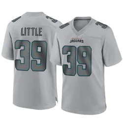 Men's Cam Little Jacksonville Jaguars No.39 Game Atmosphere Fashion Jersey - Gray