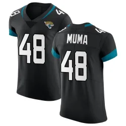 Men's Chad Muma Jacksonville Jaguars No.48 Elite Vapor Untouchable Jersey - Black