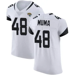 Men's Chad Muma Jacksonville Jaguars No.48 Elite Vapor Untouchable Road Jersey - White