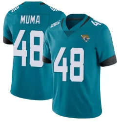 Men's Chad Muma Jacksonville Jaguars No.48 Limited Vapor Untouchable Jersey - Teal