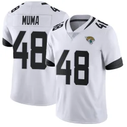 Men's Chad Muma Jacksonville Jaguars No.48 Limited Vapor Untouchable Jersey - White