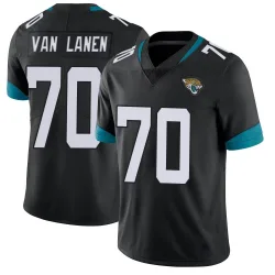 Men's Cole Van Lanen Jacksonville Jaguars No.70 Limited Vapor Untouchable Jersey - Black