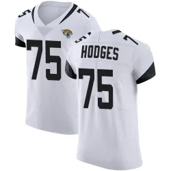 Men's Cooper Hodges Jacksonville Jaguars No.75 Elite Vapor Untouchable Road Jersey - White