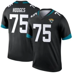 Men's Cooper Hodges Jacksonville Jaguars No.75 Legend Jersey - Black