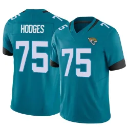 Men's Cooper Hodges Jacksonville Jaguars No.75 Limited Vapor F.U.S.E. Jersey - Teal