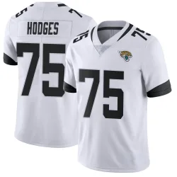Men's Cooper Hodges Jacksonville Jaguars No.75 Limited Vapor Untouchable Jersey - White