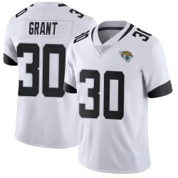 Men's Corey Grant Jacksonville Jaguars No.30 Limited Vapor Untouchable Jersey - White