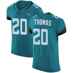 Men's Daniel Thomas Jacksonville Jaguars No.20 Elite Vapor Untouchable Alternate Jersey - Teal