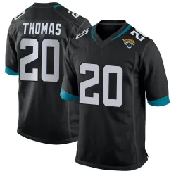 Men's Daniel Thomas Jacksonville Jaguars No.20 Game Jersey - Black