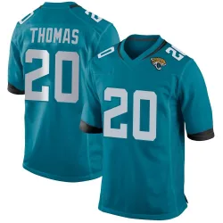 Men's Daniel Thomas Jacksonville Jaguars No.20 Game Jersey - Teal