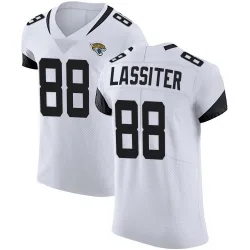 Men's Darius Lassiter Jacksonville Jaguars No.88 Elite Vapor Untouchable Road Jersey - White
