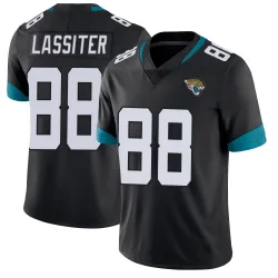 Men's Darius Lassiter Jacksonville Jaguars No.88 Limited Vapor Untouchable Jersey - Black