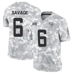 Men's Darnell Savage Jacksonville Jaguars No.6 Limited 2024 Salute to Service Jersey - Arctic Camo
