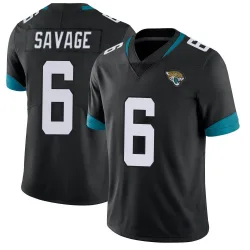 Men's Darnell Savage Jacksonville Jaguars No.6 Limited Vapor Untouchable Jersey - Black