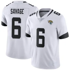 Men's Darnell Savage Jacksonville Jaguars No.6 Limited Vapor Untouchable Jersey - White