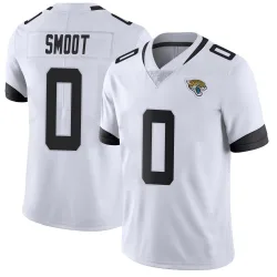 Men's Dawuane Smoot Jacksonville Jaguars No.0 Limited Vapor Untouchable Jersey - White