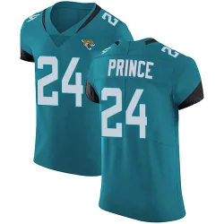 Men's De'Antre Prince Jacksonville Jaguars No.24 Elite Vapor Untouchable Alternate Jersey - Teal