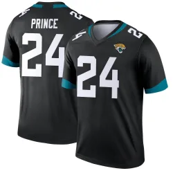 Men's De'Antre Prince Jacksonville Jaguars No.24 Legend Jersey - Black