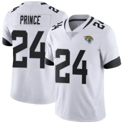 Men's De'Antre Prince Jacksonville Jaguars No.24 Limited Vapor Untouchable Jersey - White