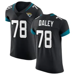 Men's Dennis Daley Jacksonville Jaguars No.78 Elite Vapor Untouchable Jersey - Black