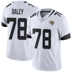 Men's Dennis Daley Jacksonville Jaguars No.78 Limited Vapor Untouchable Jersey - White