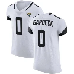 Men's Dennis Gardeck Jacksonville Jaguars No.0 Elite Vapor Untouchable Road Jersey - White