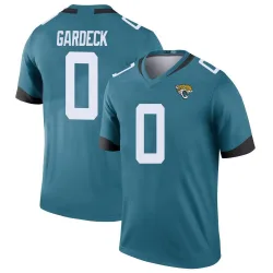 Men's Dennis Gardeck Jacksonville Jaguars No.0 Legend Color Rush Jersey - Teal