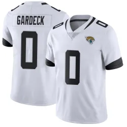 Men's Dennis Gardeck Jacksonville Jaguars No.0 Limited Vapor Untouchable Jersey - White