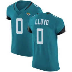 Men's Devin Lloyd Jacksonville Jaguars No.0 Elite Vapor Untouchable Alternate Jersey - Teal