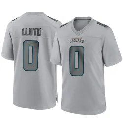 Men's Devin Lloyd Jacksonville Jaguars No.0 Game Atmosphere Fashion Jersey - Gray