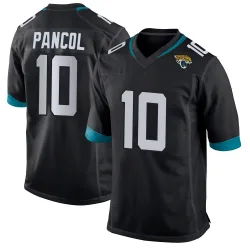 Men's Eli Pancol Jacksonville Jaguars No.10 Game Jersey - Black
